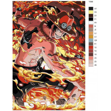 Картина по номерам BRUSHES-PAINTS Аниме Ван-Пис Портгас Д Эйс Y588 40x60 см Картина по номерам BRUSHES-PAINTS Аниме Ван-Пис Портгас Д Эйс Y588 40x60 см
