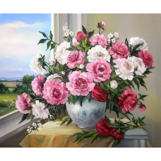 Картина по номерам "Летний букет", RSB8186, 40х50 см., 24 цвета