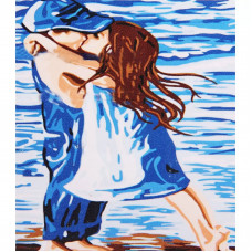 Картина по номерам Школа талантов Любовь - это, на холсте с подрамником, 60х80 см Картина по номерам Школа талантов Любовь - это, на холсте с подрамником, 60х80 см