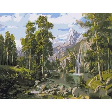 Картина по номерам Paintboy Песня гор, 30x40