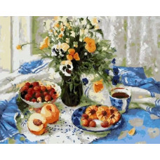 Картина по номерам Цветной Летнее настроение, 40x50 см