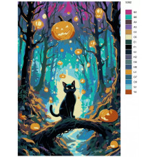 Живопись по номерам BRUSHES-PAINTS Хэллоуин