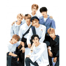 Картина по номерам Красиво Красим Stray Kids, 60 х 70 см