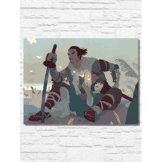 Живопись по номерам Бруталити Игра Sekiro - 9459 Г