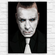 Живопись по номерам Бруталити Музыка Rammstein Тиль Линдеманн 13625 В