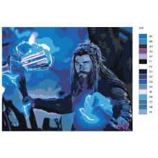 Живопись по номерам BRUSHES-PAINTS Тор 2