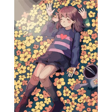 Живопись по номерам Бруталити игра Undertale - 8508 В