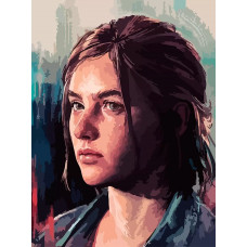 Картина по номерам Бруталити Игра Last of Us Элли 6567 В 30х40 см