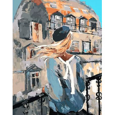 Картина по номерам Paintboy Очарование в Париже, 40x50 см
