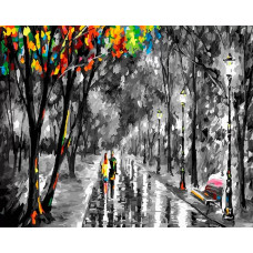 Картина по номерам Paintboy Вечерняя прогулка, 40x50