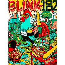 Живопись по номерам Бруталити музыка Blink 182 - 8805 В