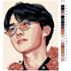 Картина по номерам BRUSHES-PAINTS BTS R-316 60x80 см Картина по номерам BRUSHES-PAINTS BTS R-316 60x80 см