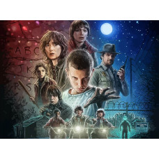 Картина по номерам Бруталити Сериал Очень Странные Дела 5224 на холсте 40 x 30 Картина по номерам Бруталити Сериал Очень Странные Дела 5224 на холсте 40 x 30