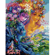 Картина по номерам Mantra Art «Три грации» Жозефины Уолл 1033/5031