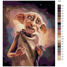 Живопись по номерам BRUSHES-PAINTS Гарри Поттер Harry Potter Добби Живопись по номерам BRUSHES-PAINTS Гарри Поттер Harry Potter Добби