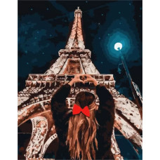 Живопись по номерам Paintboy Я люблю Париж 40x50