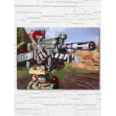 Картина по номерам Бруталити Игра APEX LEGENDS 9299 Г на холсте 30 x 40 Картина по номерам Бруталити Игра APEX LEGENDS 9299 Г на холсте 30 x 40