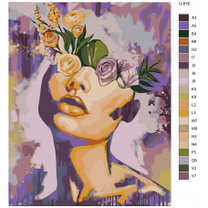 Живопись по номерам BRUSHES-PAINTS Дмитра Милан