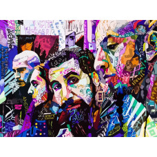 Картина по номерам Бруталити Музыка SOAD System of a down 6354 Г на холсте 30x40
