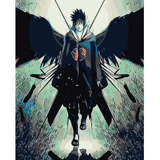Картина по номерам Живопись по Номерам Naruto. Саске Учиха