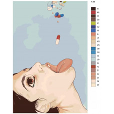 Живопись по номерам BRUSHES-PAINTS Луис Килес иллюстрации
