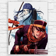 Живопись по номерам Бруталити Аниме Golden Kamuy 13539 В