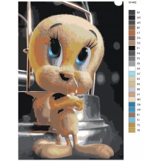 Живопись по номерам BRUSHES-PAINTS Мультфильм - Looney Tunes. Твити Живопись по номерам BRUSHES-PAINTS Мультфильм - Looney Tunes. Твити