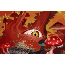 Картина по номерам Бруталити Infected Mushroom 9 см