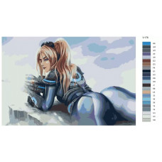 Живопись по номерам BRUSHES-PAINTS Игра StarCraft. Новая Земля