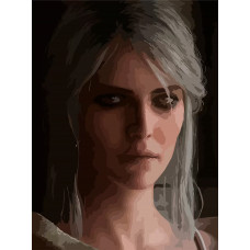 Картина по номерам Бруталити Игра Witcher Ведьмак Цири 6013 В на холсте 30x40 Картина по номерам Бруталити Игра Witcher Ведьмак Цири 6013 В на холсте 30x40