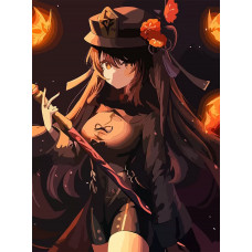 Картина по номерам Бруталити Игра Genshin impact 8277 В на холсте 30x40