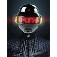 Картина по номерам Бруталити Daft punk 4 на холсте 40x30