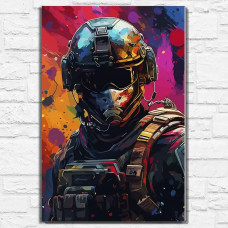 Картина по номерам Бруталити Игра Call of duty 13562 В 60x40 см Картина по номерам Бруталити Игра Call of duty 13562 В 60x40 см