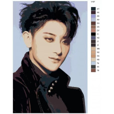 Живопись по номерам BRUSHES-PAINTS K-pop Big Bang. Участник группы