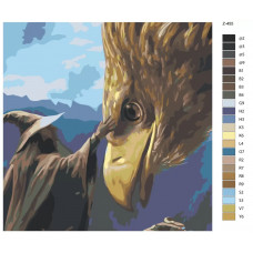 Живопись по номерам BRUSHES-PAINTS Властелин колец. Орел