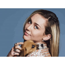Живопись по номерам Бруталити Miley Cyrus - 344