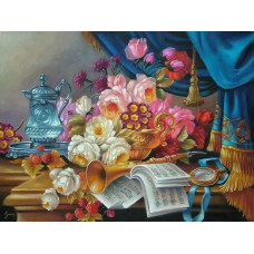 Картина по номерам Paintboy Original Живописный натюрморт, 40x50 см