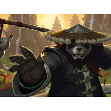 Живопись по номерам NoBrand World of warcraft пандарен