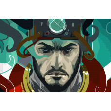 Картина по номерам Бруталити Prey астронавт 1 см