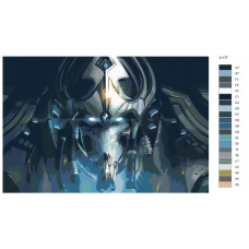 Живопись по номерам BRUSHES-PAINTS Игра StarCraft Артанис