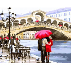 Картина по номерам Paintboy Отражение Венеции, 40x50 см