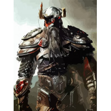 Картина по номерам Бруталити Игра TES Skyrim 5610 В 60x40 см