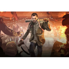 Картина по номерам Бруталити Dead rising 4 зомби 4 см