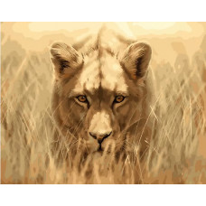 Живопись по номерам Paintboy Выслеживая добычу 40x50