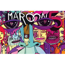 Картина по номерам Бруталити Maroon 5 318 см