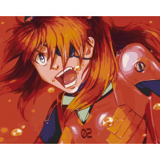 Картина по номерам Артвентура «Evangelion Евангелион: Аска Лэнгли 4», 02ART4050EVAN14 Картина по номерам Артвентура «Evangelion Евангелион: Аска Лэнгли 4», 02ART4050EVAN14