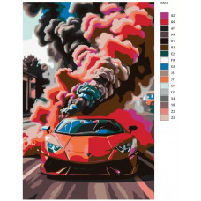 Живопись по номерам BRUSHES-PAINTS Lamborghini Живопись по номерам BRUSHES-PAINTS Lamborghini