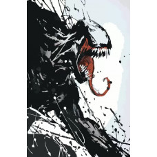 Картина по номерам «Веном: Арт 2», venom-006