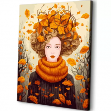 Картина по номерам на холсте ART and Relax Осенняя меланхолия 40x50