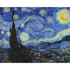 Картина по номерам ВанГогВоМне Звездная ночь, 40x50